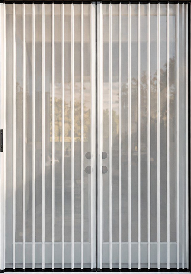 TuffFold screen door closed